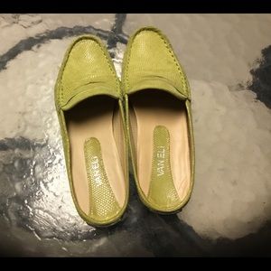 Vaneli Leather Light Green Shoes